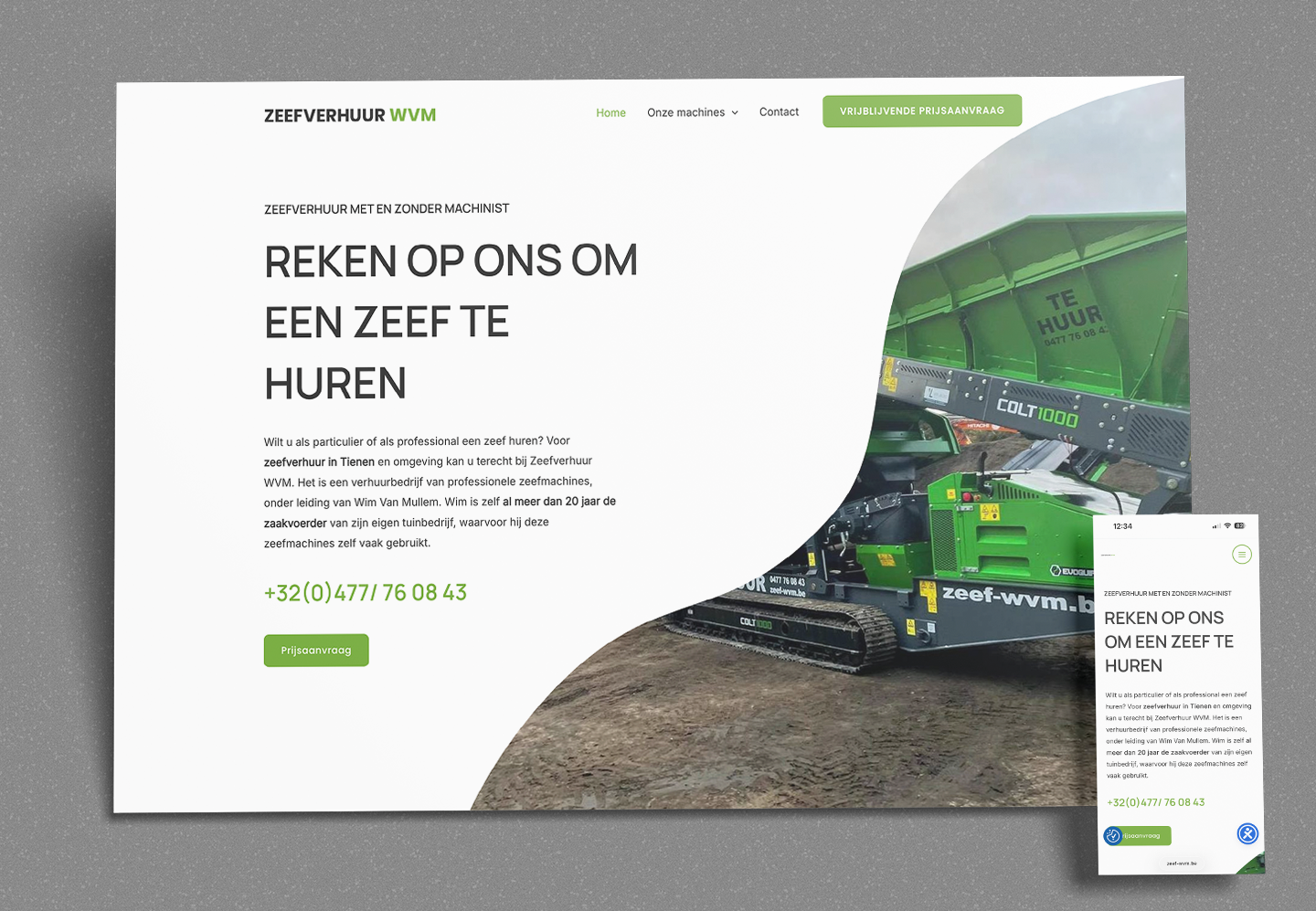 Zeefverhuur WVM 1