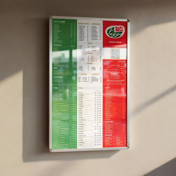 Muur menu