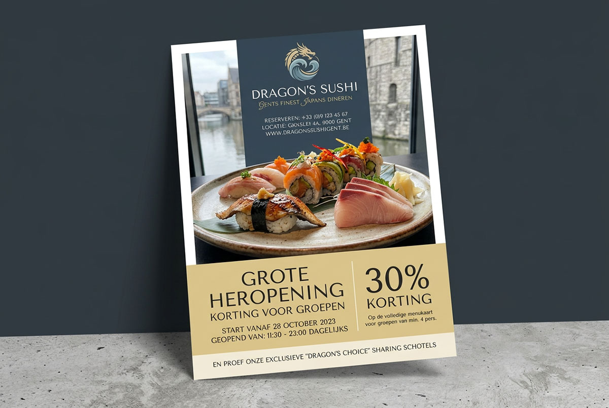 Custom flyer