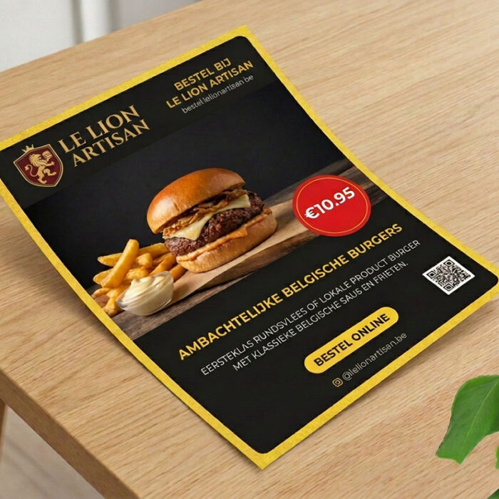 Bestel Online flyer